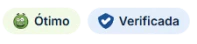 Selos Reclame Aqui: ótimo e verificada.